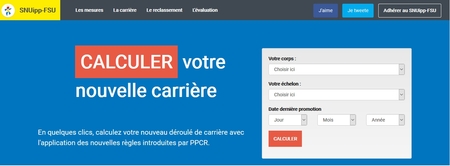 Calculer sa nouvelle carrière
