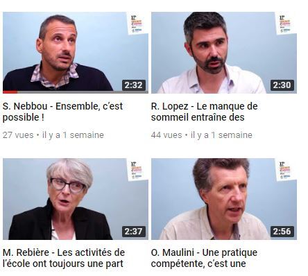 vidéos de l'UDA