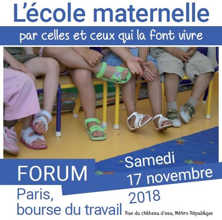 affiche Forum maternemme