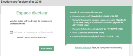 espace électeur espace électeur