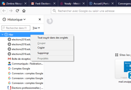 Supprimer Cache Supprimer Cache