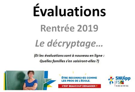 évaluations