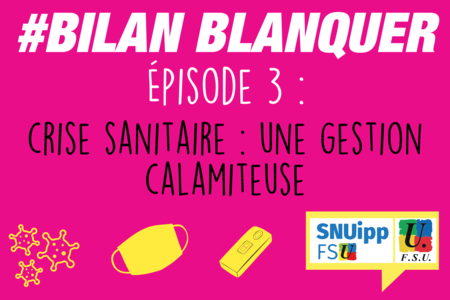 Bilan Blanquer Ep.3 Bilan Blanquer Ep.3