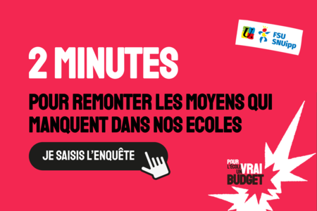 BUDGET enquête flash